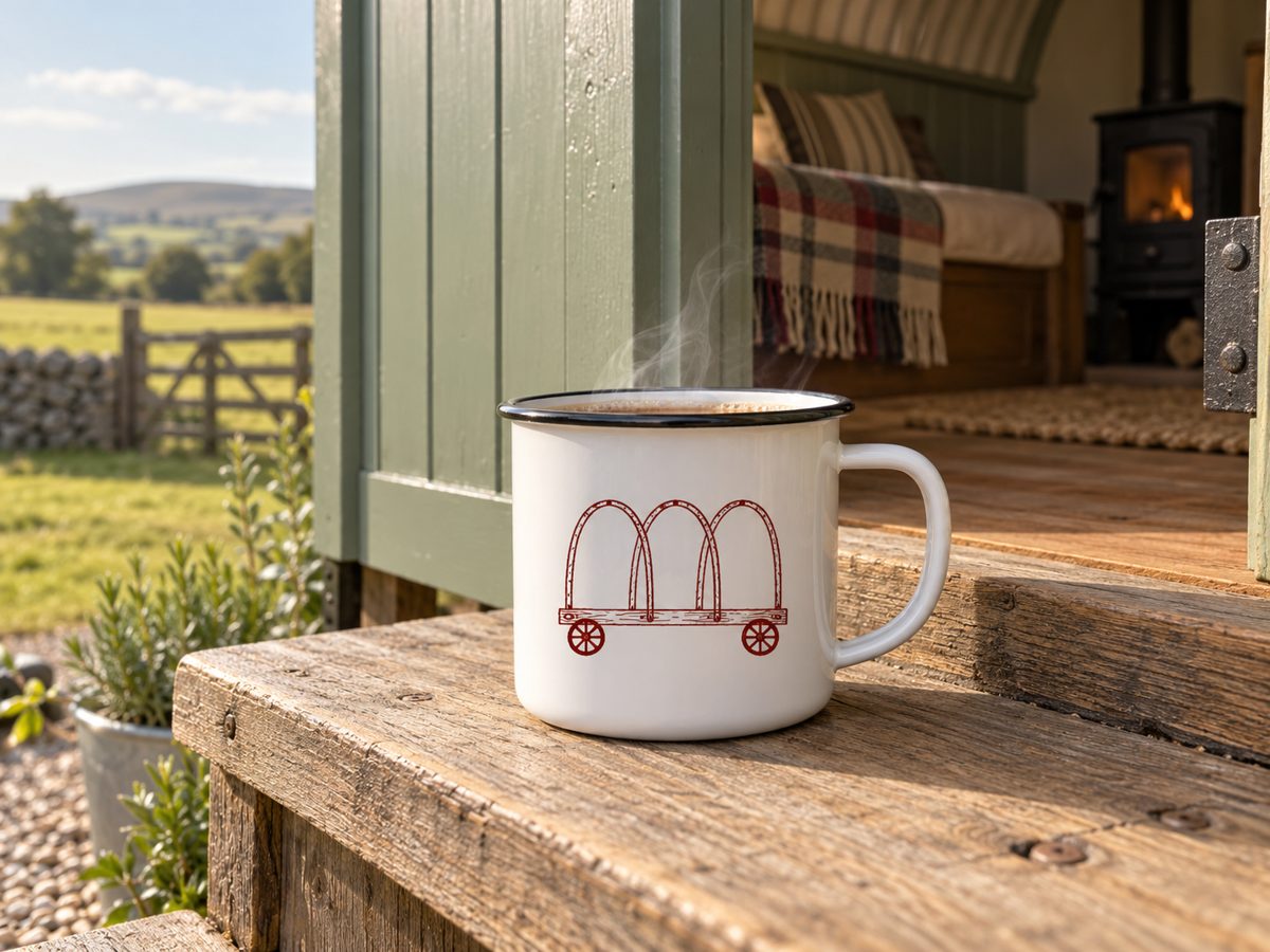 Enamel mug