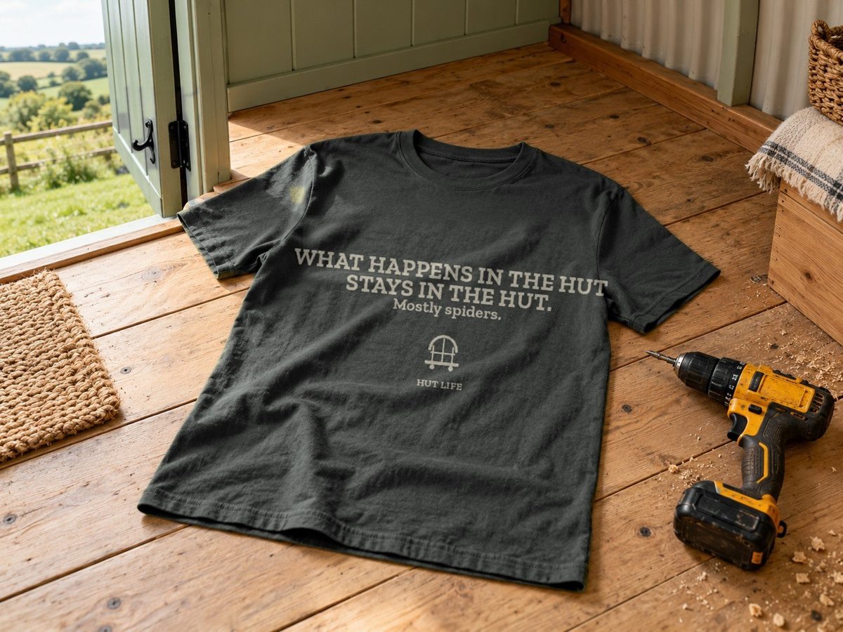 Stays in the Hut tee